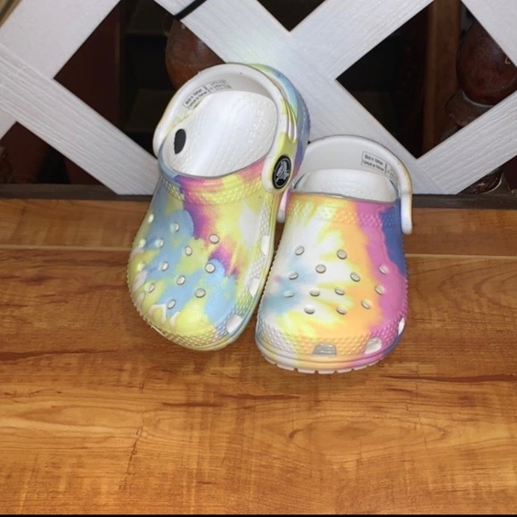 Tie Dye Crocs - Picture 1 of 5